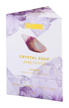 Load image into Gallery viewer, Amethyst Crystal Soap With Hidden Gem
