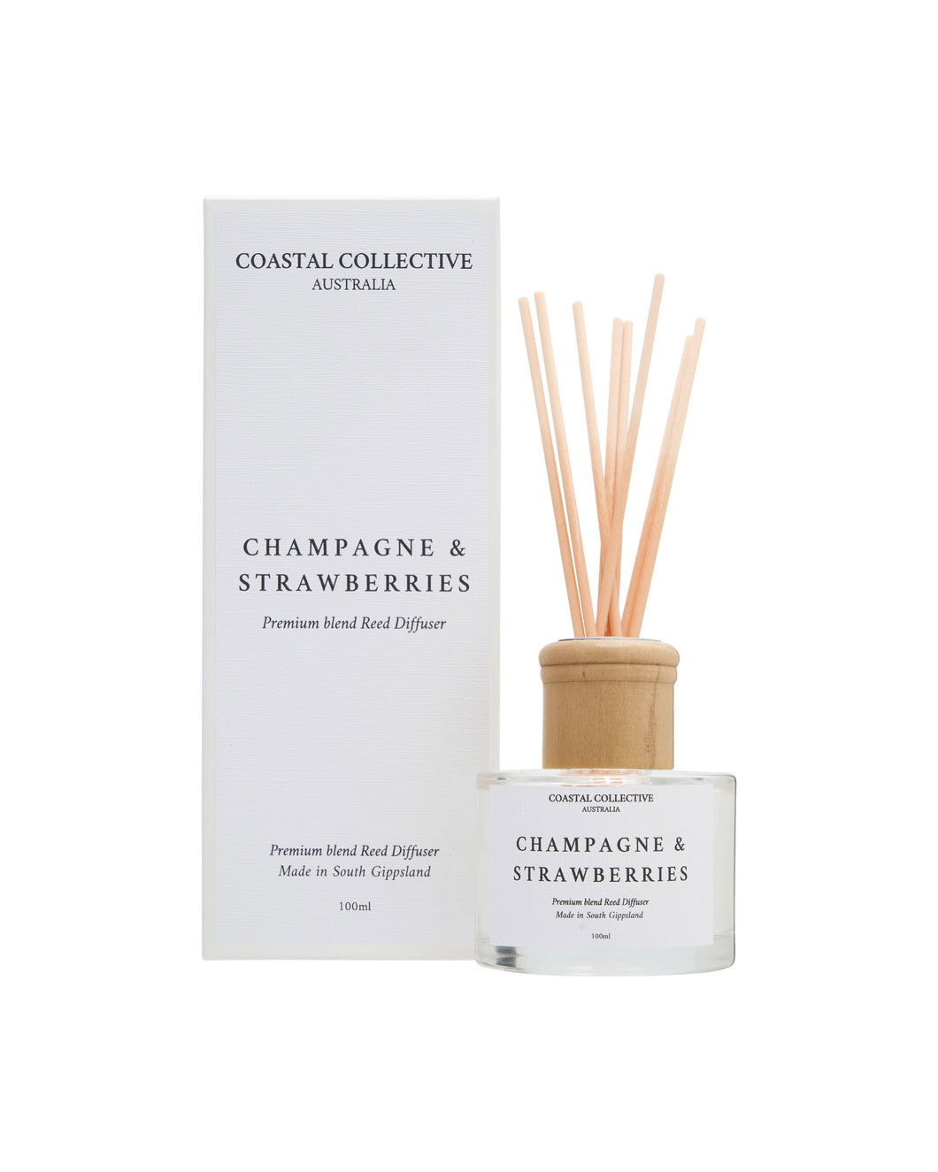 Coastal Collective Australia Champagne & Strawberries Diffuser