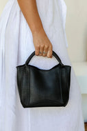 Mini Tote Bag - Black