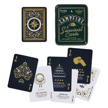 Load image into Gallery viewer, Campfire Survival Playing Cards
