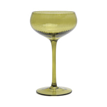 Load image into Gallery viewer, The Lou Coupe Glass - Olive
