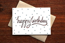 Load image into Gallery viewer, Happy Birthday Spots Card - THE NONSENSE MAKER
