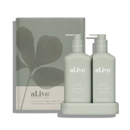 Compact Bathroom Duo, Wash + Lotion - Ivory Bloom
