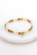 Tile Bracelet - Tortoiseshell / Gold