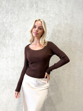 Load image into Gallery viewer, Chocolate Rib Knit
