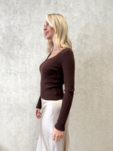 Load image into Gallery viewer, Chocolate Rib Knit
