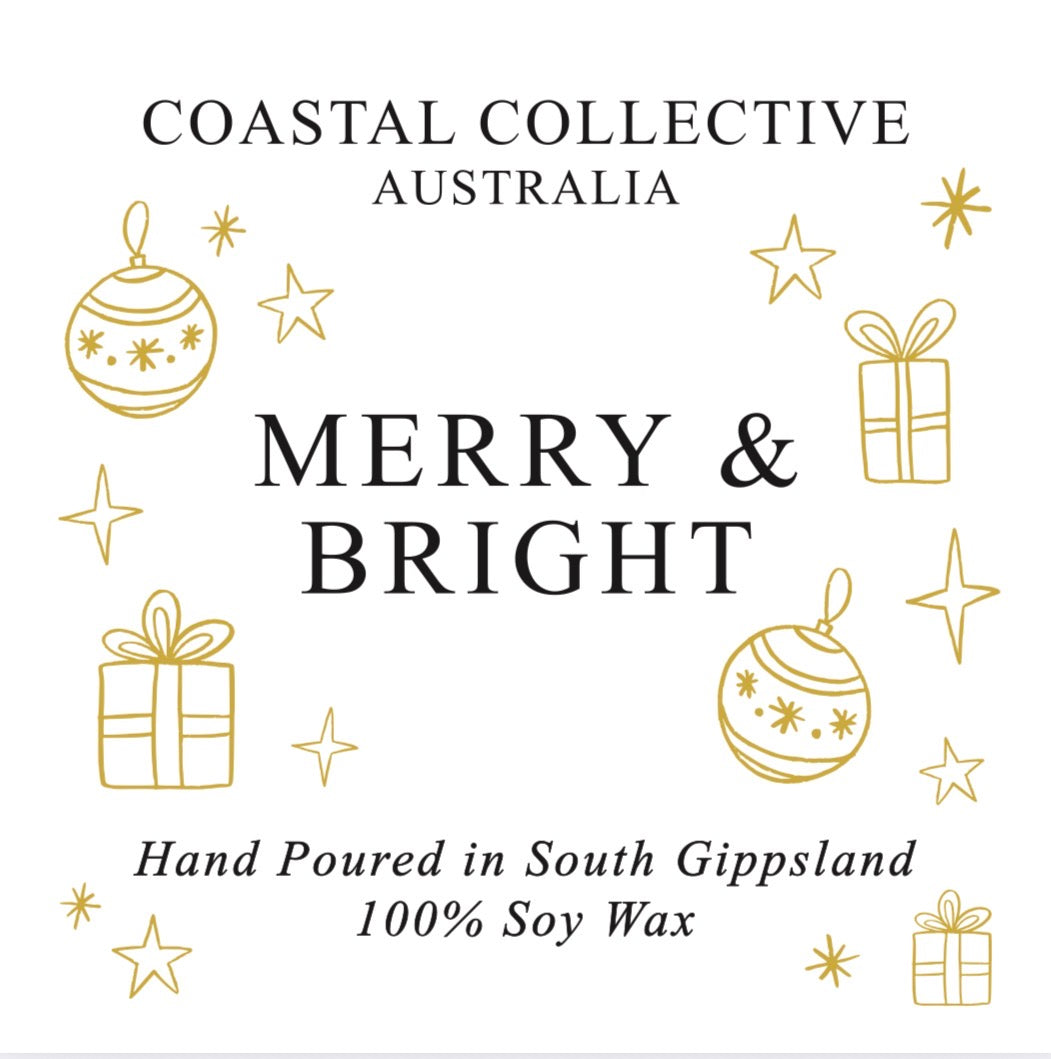 Coastal Collective Australia Merry & Bright Jar Candle