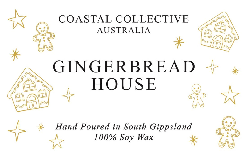 Coastal Collective Australia Gingerbread Jar Candle