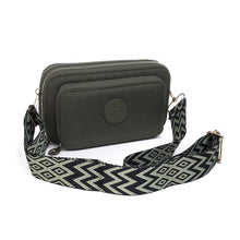 Load image into Gallery viewer, Crossbody Khaki Sport Bag
