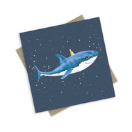 PopcornBlue Sharky Hooray Hooray Card