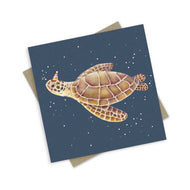 PopcornBlue  Turtley Good Times Card