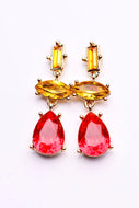 Piper Red Earrings