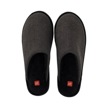 Load image into Gallery viewer, Mens Slippers - Cosy Sherpa - Charcoal
