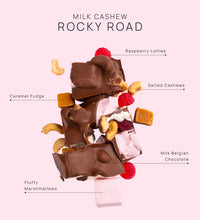 Load image into Gallery viewer, Milk Cashew Rocky Road - Freckleberry
