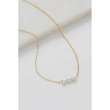 Load image into Gallery viewer, Mini Pearl Necklace - Gold
