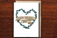 Load image into Gallery viewer, Mother&#39;s Day Wreath Card - The Nonsense Maker
