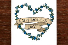 Load image into Gallery viewer, Mother&#39;s Day Wreath Card - The Nonsense Maker
