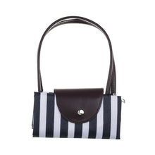 Load image into Gallery viewer, Stripe Fold- Up Tote Bag
