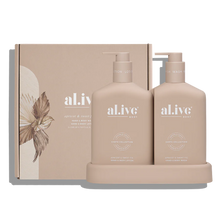 Load image into Gallery viewer, Wash &amp; Lotion Duo - Apricot &amp; Sweet Fig
