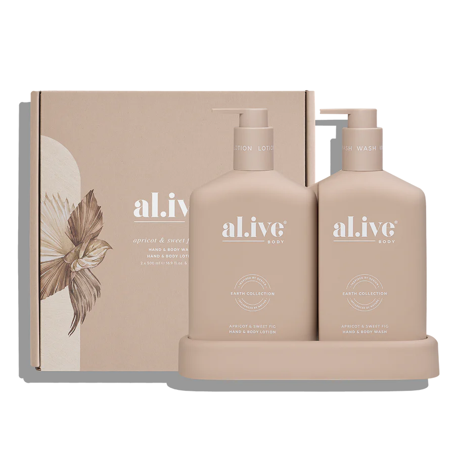 Wash & Lotion Duo - Apricot & Sweet Fig