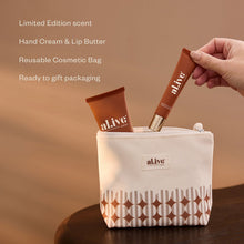 Load image into Gallery viewer, Hand &amp; Lip Set - Cinnamon &amp; Citrus
