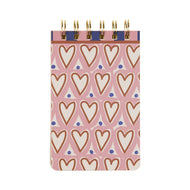 A Dopo Hearts Twin Wire Notepad