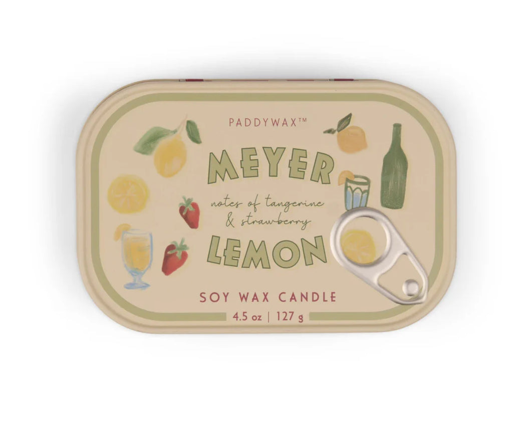 Meyer Lemon - Bistro Candle Tin