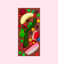 Load image into Gallery viewer, Freckleberry Party Mix Chocolate Block
