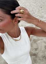 Load image into Gallery viewer, Alannah Hoop - Gold Earrings
