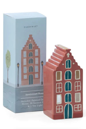 No.02 Amsterdam House Incense & Tea Light Holder