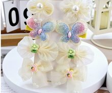 Load image into Gallery viewer, Kids Flower and Butterfly Hair Clips
