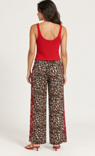 Load image into Gallery viewer, Leopard Print Pants With Red Stripe
