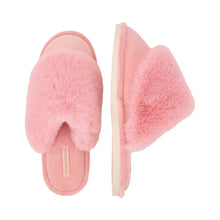 Load image into Gallery viewer, Slippers - Cosy Luxe - Pink Lemonade
