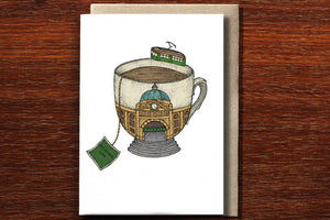 Teacup of Melbourne Card - The Nonsense Maker
