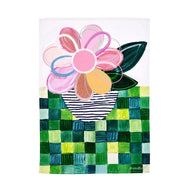 Loopy flower tea Towel