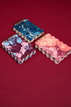 Load image into Gallery viewer, Wavy Notepad - Cherry Peach Marbling
