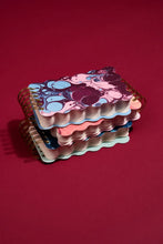 Load image into Gallery viewer, Wavy Notepad - Cherry Peach Marbling
