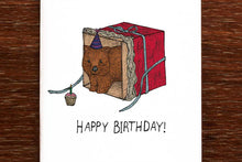 Load image into Gallery viewer, Wombat&#39;s Present Australian Birthday Card - THE NONSENSE MAKER
