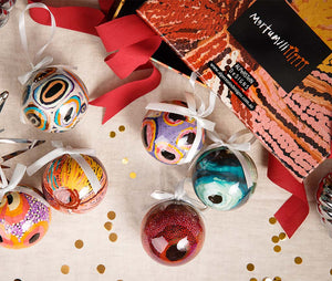 Christmas Baubles - Martumili Artists