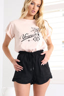 Peach Venezia tee