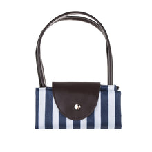 Load image into Gallery viewer, Stripe Fold- Up Tote Bag
