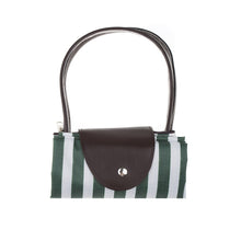 Load image into Gallery viewer, Stripe Fold- Up Tote Bag
