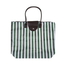 Load image into Gallery viewer, Stripe Fold- Up Tote Bag
