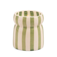 Cabana Sage Striped Bora Bora Candle