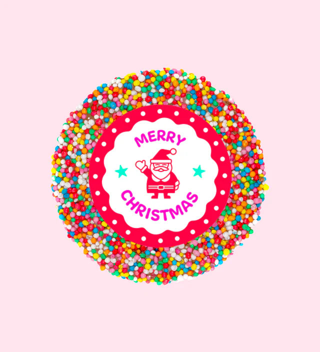 Merry Christmas Santa - Single Freckle