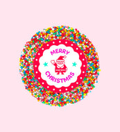 Merry Christmas Santa - Single Freckle
