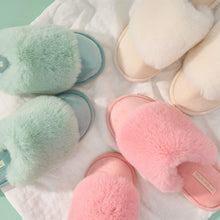 Load image into Gallery viewer, Slippers - Cosy Luxe - Pink Lemonade
