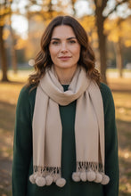 Load image into Gallery viewer, Pom Pom Scarf
