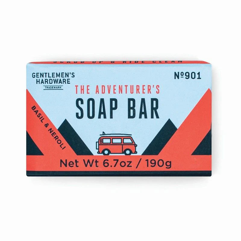 Gentleman’s Hardware Adventurers Soap Bar - Basil & Neroli