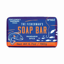 Load image into Gallery viewer, Gentleman’s Hardware Fishermans Soap Bar - Mandarin Spice
